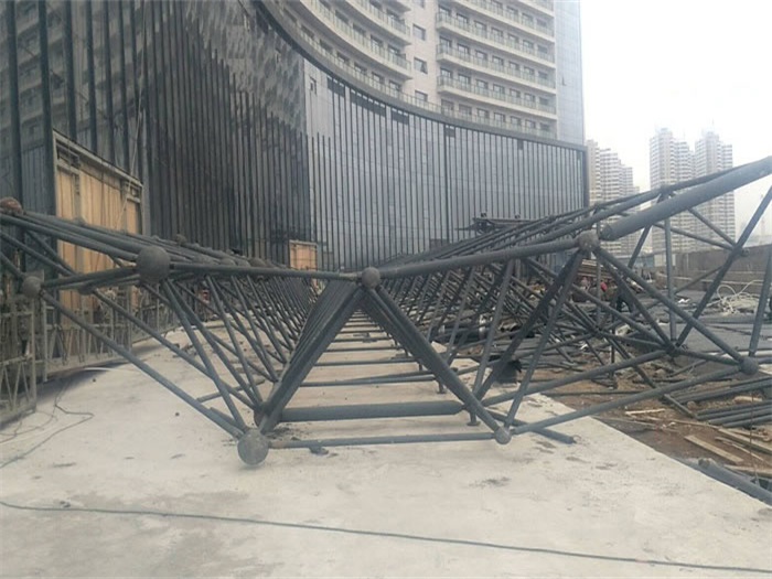 江门万豪酒店雨棚网架